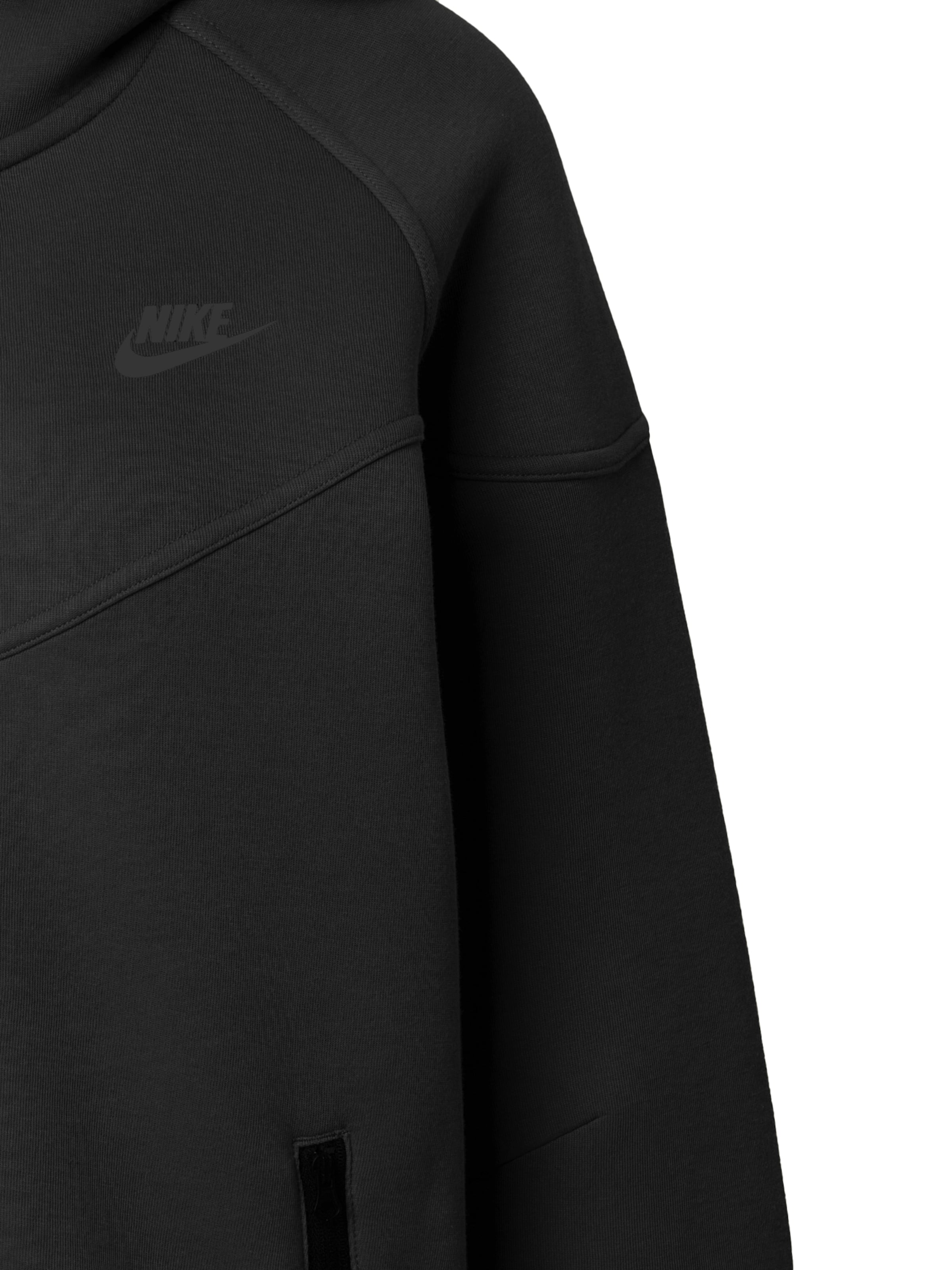 Nike Sportswear Tréning dzseki 'TECH FLEECE' - fekete