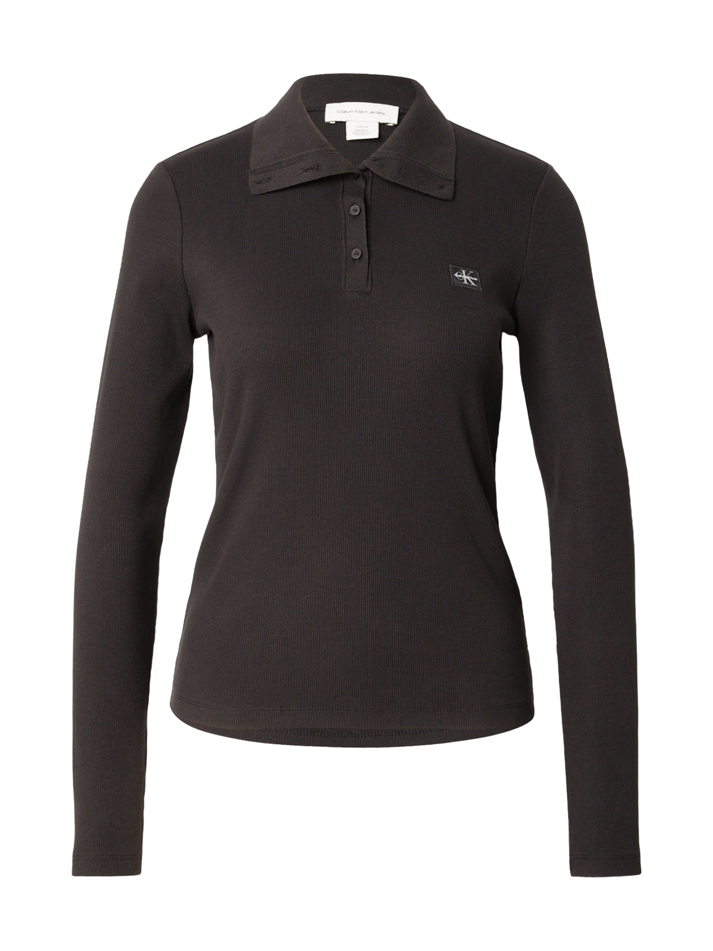 T-shirt Calvin Klein Jeans en noir : devant