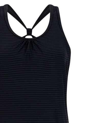PROTEST Tankini top 'MIXBest' in Black