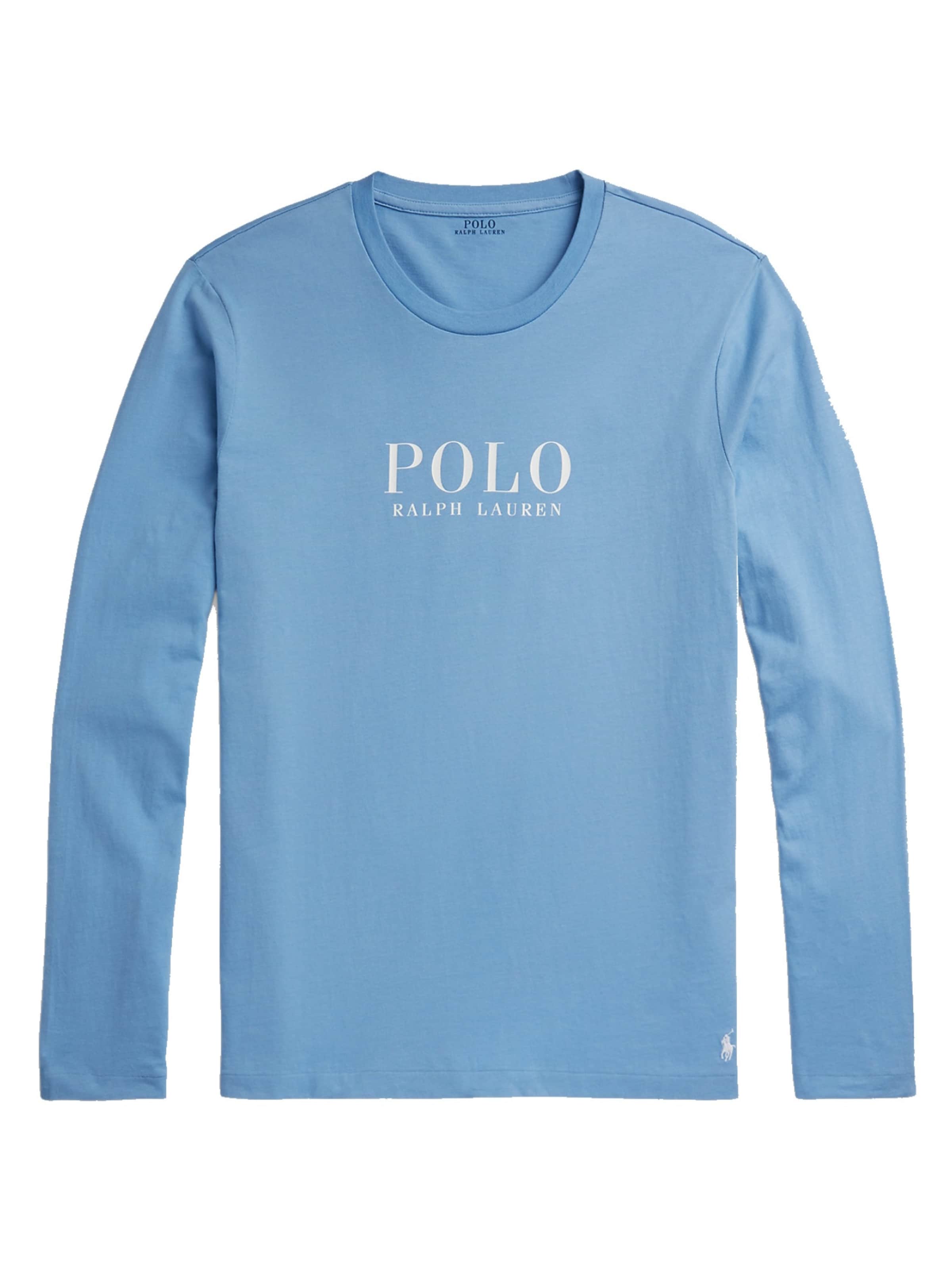 Polo Ralph Lauren Pyjamas lang i blå: forside