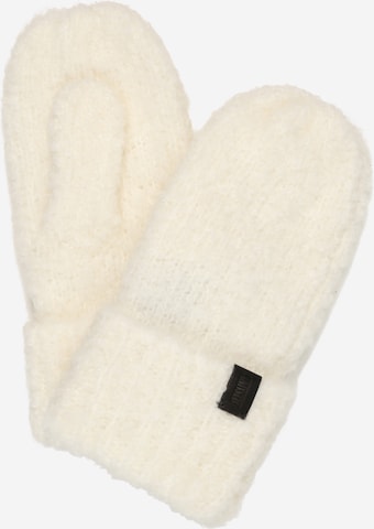 AllSaints Mittens in White: front