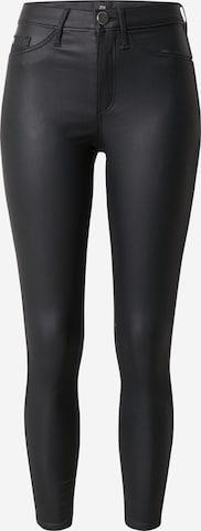 River Island - Skinny Calças de ganga 'MOLLY' em preto: frente