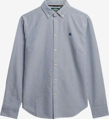 Chemisier 'Oxford' Superdry en bleu : devant