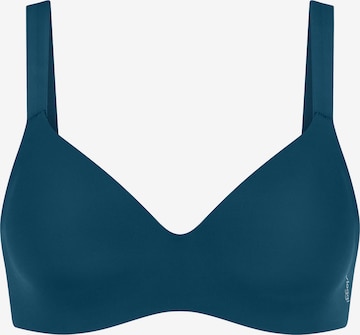 SLOGGI Soft-Cup-BH ' Blue ZERO Feel 2.0 THE UP ' in Blau: Vorderseite