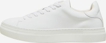 SELECTED HOMME Sneakers laag 'David' in Wit: voorkant
