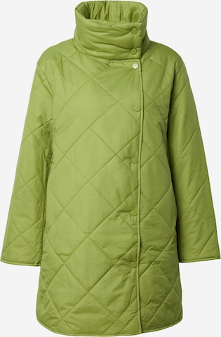 Manteau mi-saison 'HEAVY' UNITED COLORS OF BENETTON en vert : devant