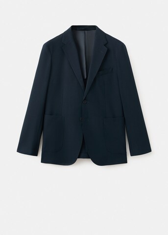 MANGO MAN Regular fit Suit Jacket 'Como' in Blue