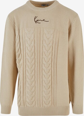 Karl Kani - Jersey en beige: frente