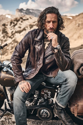 JP1880 Between-season jacket in Brown