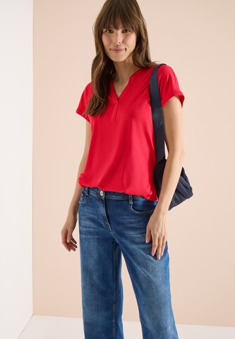 CECIL Shirt in Rot: Vorderseite