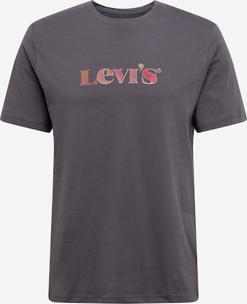 melns LEVI'S ® T-Krekls: no priekšpuses