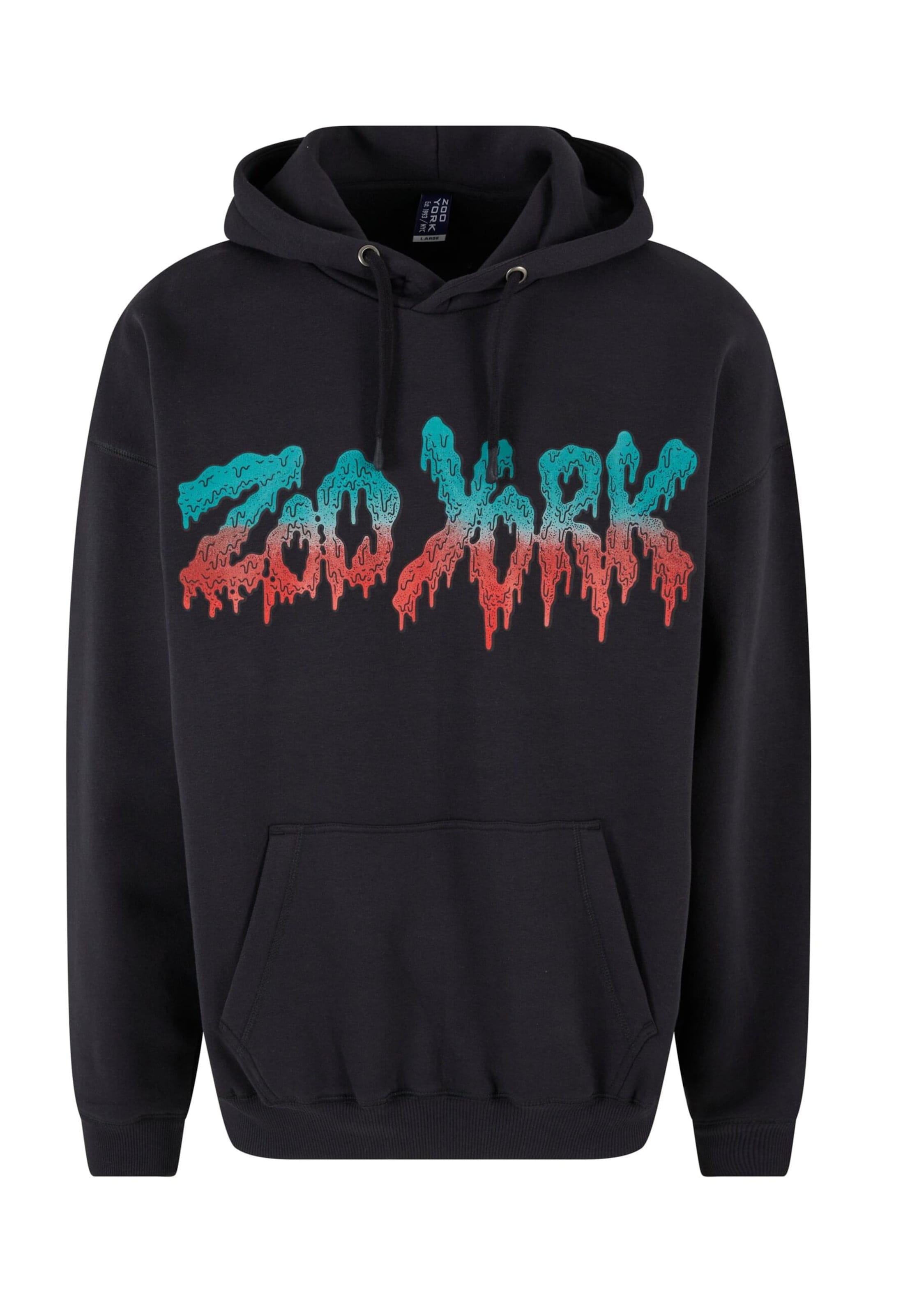 ZOO YORK Sweatshirt in Black: front