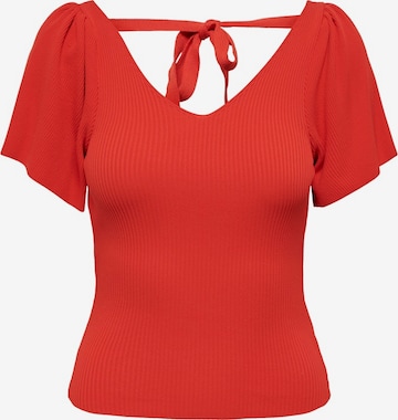 ONLY - Jersey 'LEELO' en rojo: frente