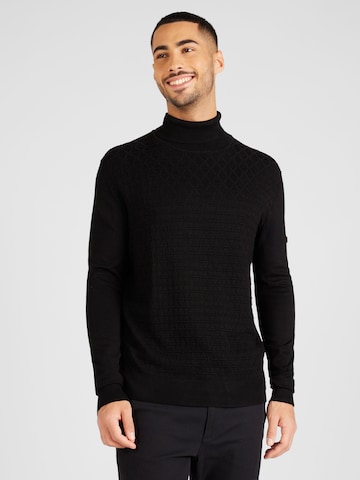 Key Largo Sweater 'CARRIER' in Black: front