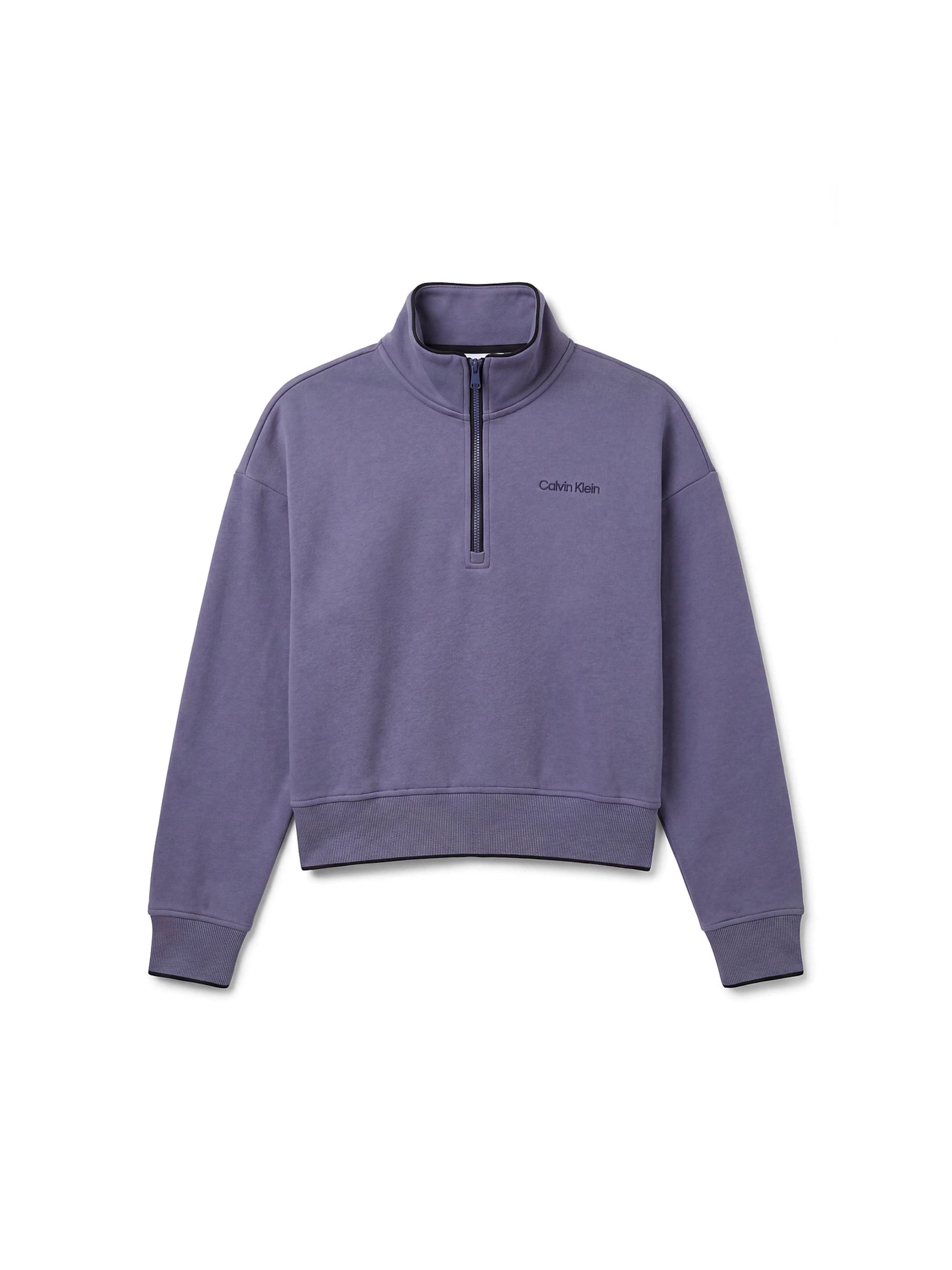 Calvin Klein Sport Sweatshirt in Lila: voorkant
