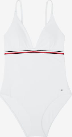Tommy Hilfiger Underwear Badpak in Wit: voorkant