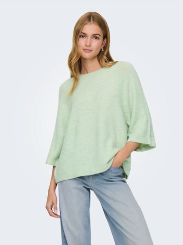 JDY Pulover 'JDYELANORA' | zelena barva: sprednja stran