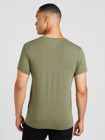 TOMMY HILFIGER Slim fit Μπλουζάκι σε πράσινο