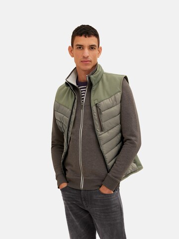 TOM TAILOR Vest in Green