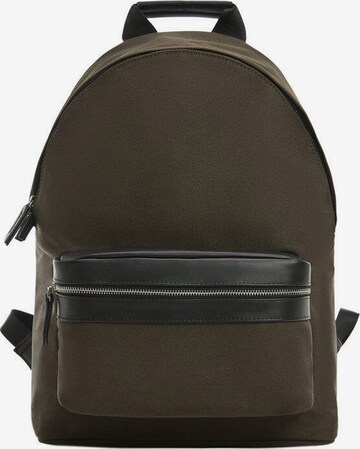 MANGO MAN Backpack 'Camdenyl' in Green: front