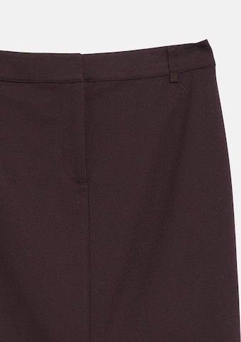 COMMA Skirt in Purple: front
