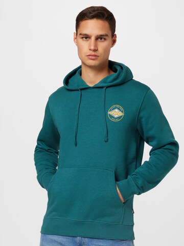 BILLABONG Sweatshirt 'Rotor Diamond' in Green: front