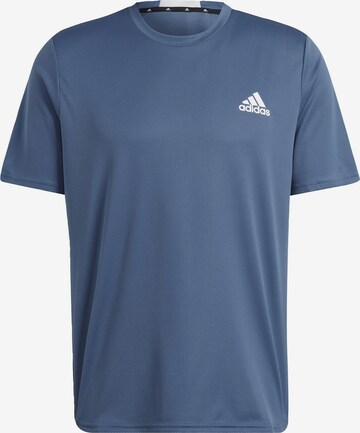 T-Shirt fonctionnel ADIDAS SPORTSWEAR en bleu : devant