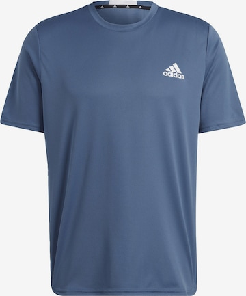 ADIDAS SPORTSWEAR Performance Shirt in Blue: front
