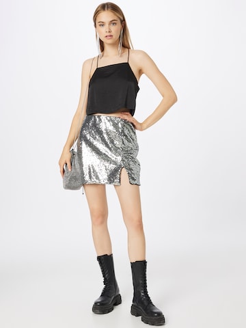 Monki Skirt in Grey