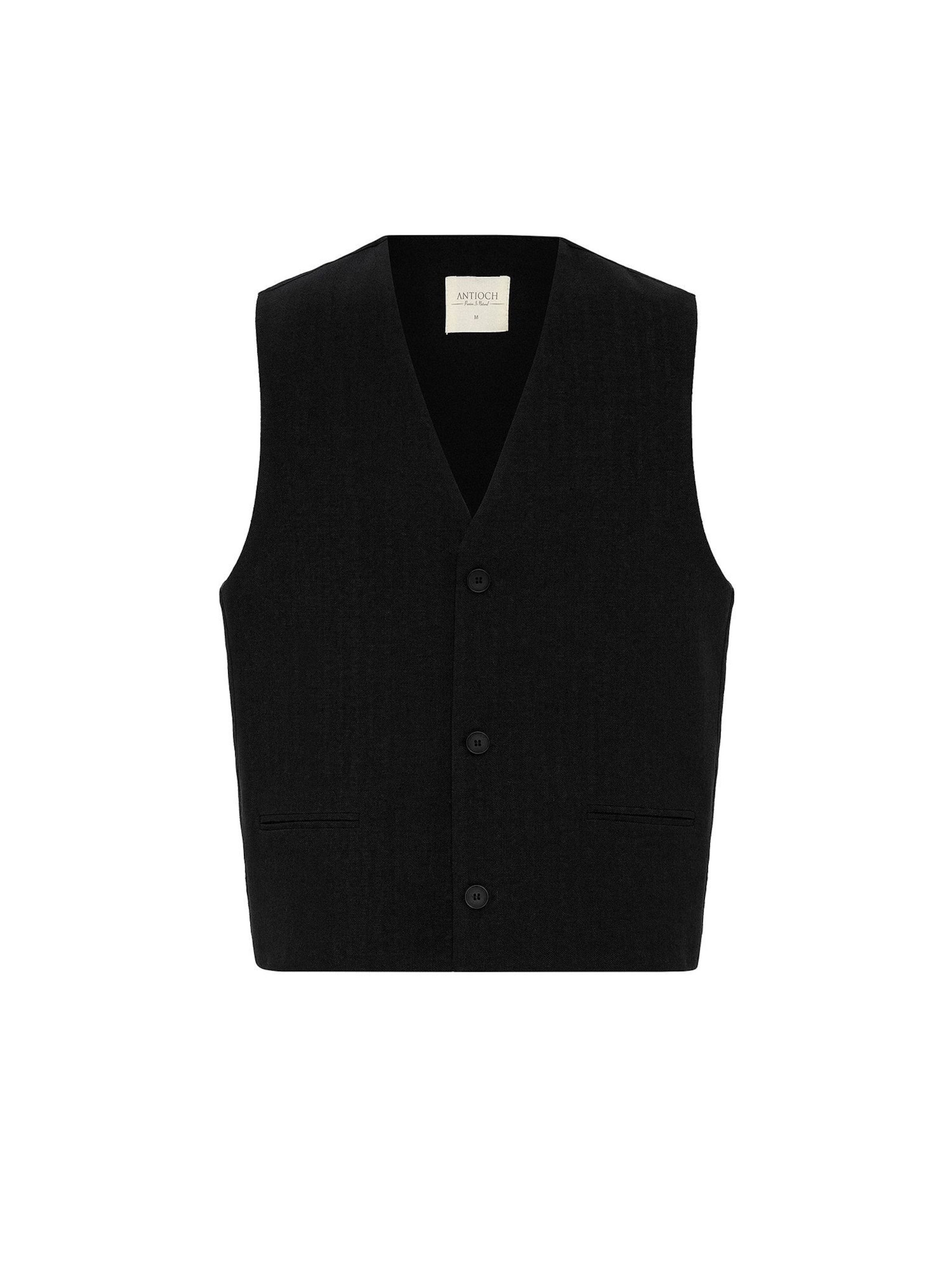 Antioch - Chaleco en negro: frente