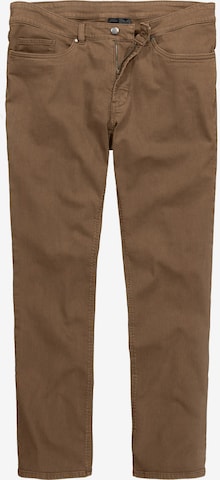 Men Plus Hose in Beige: Vorderseite
