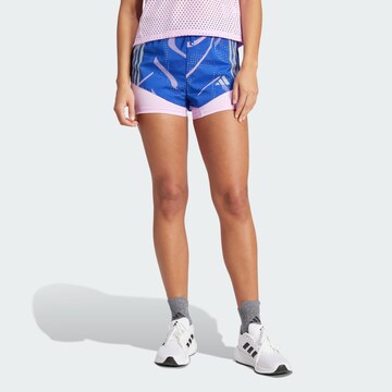 ADIDAS PERFORMANCE Regular Sportbroek 'Break the Norm' in Blauw: voorkant