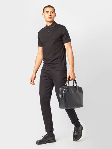 Calvin Klein Poloshirt in Schwarz