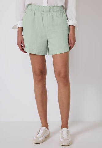 Street One Studio Loosefit Shorts in Grün: Vorderseite