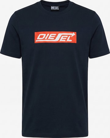 DIESEL - Camiseta 'T-Just 250115' en azul: frente