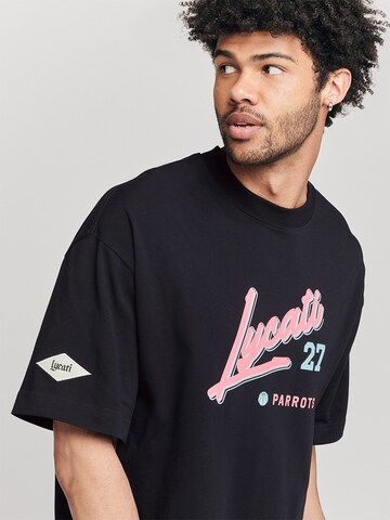 LYCATI exclusive for ABOUT YOU Shirt 'Playoffs' in Zwart