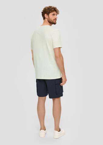 T-Shirt s.Oliver en vert : derrière