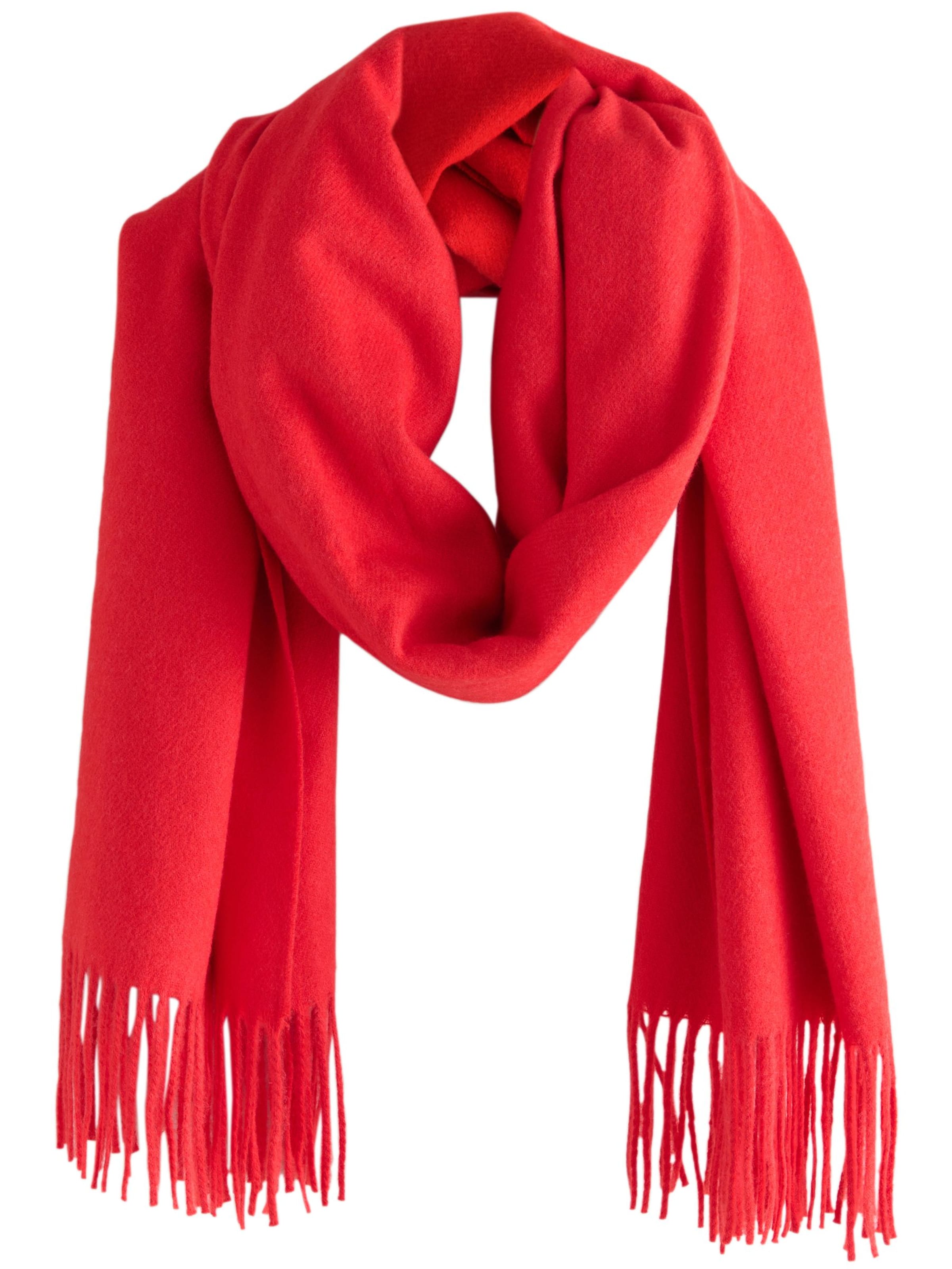 Next Šál - Červená: predná strana