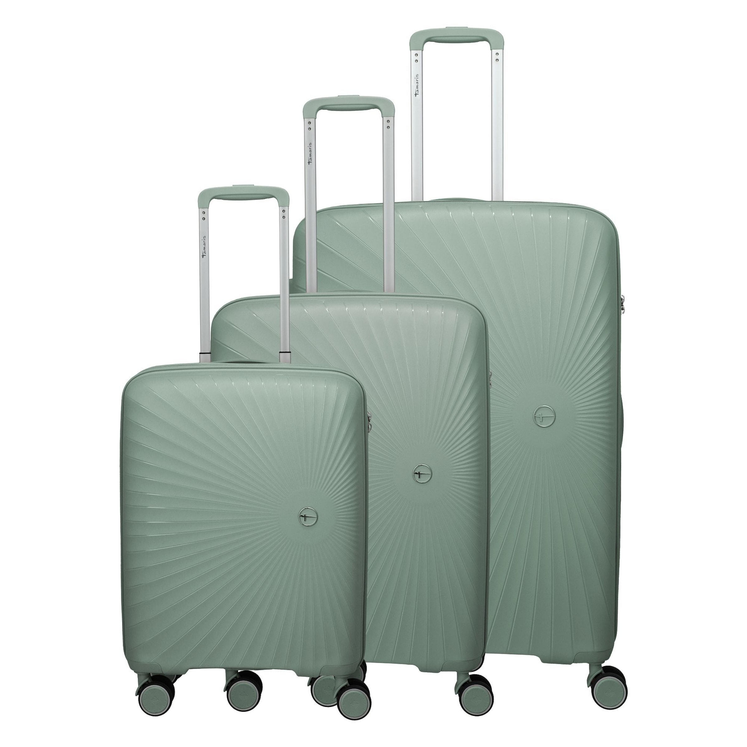 TRAVELITE Kofferset 'Tamaris x Travelite' in Grün: Vorderseite
