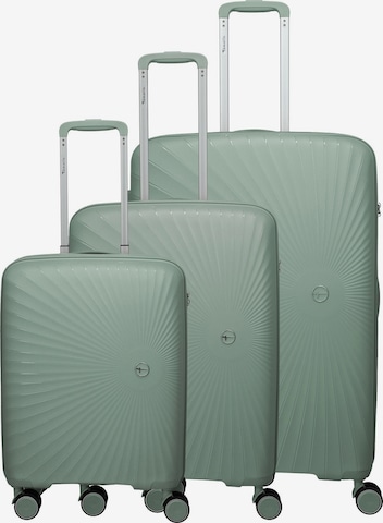 TRAVELITE Kofferset 'Tamaris x Travelite' in Grün: Vorderseite
