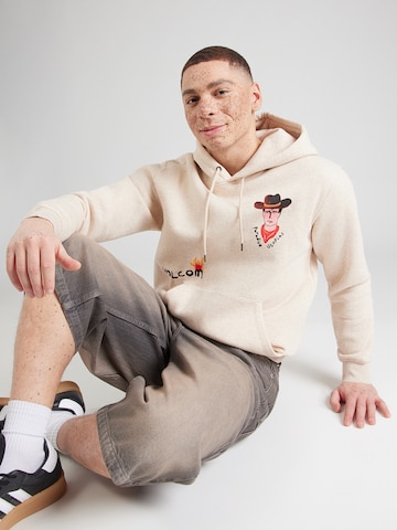 Sweat-shirt 'MICKEY MASON' Volcom en beige