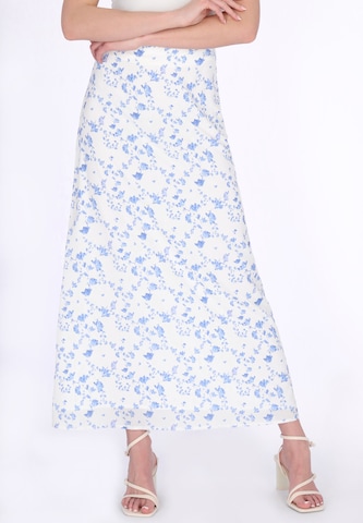 Jupe Usha en blanc : devant