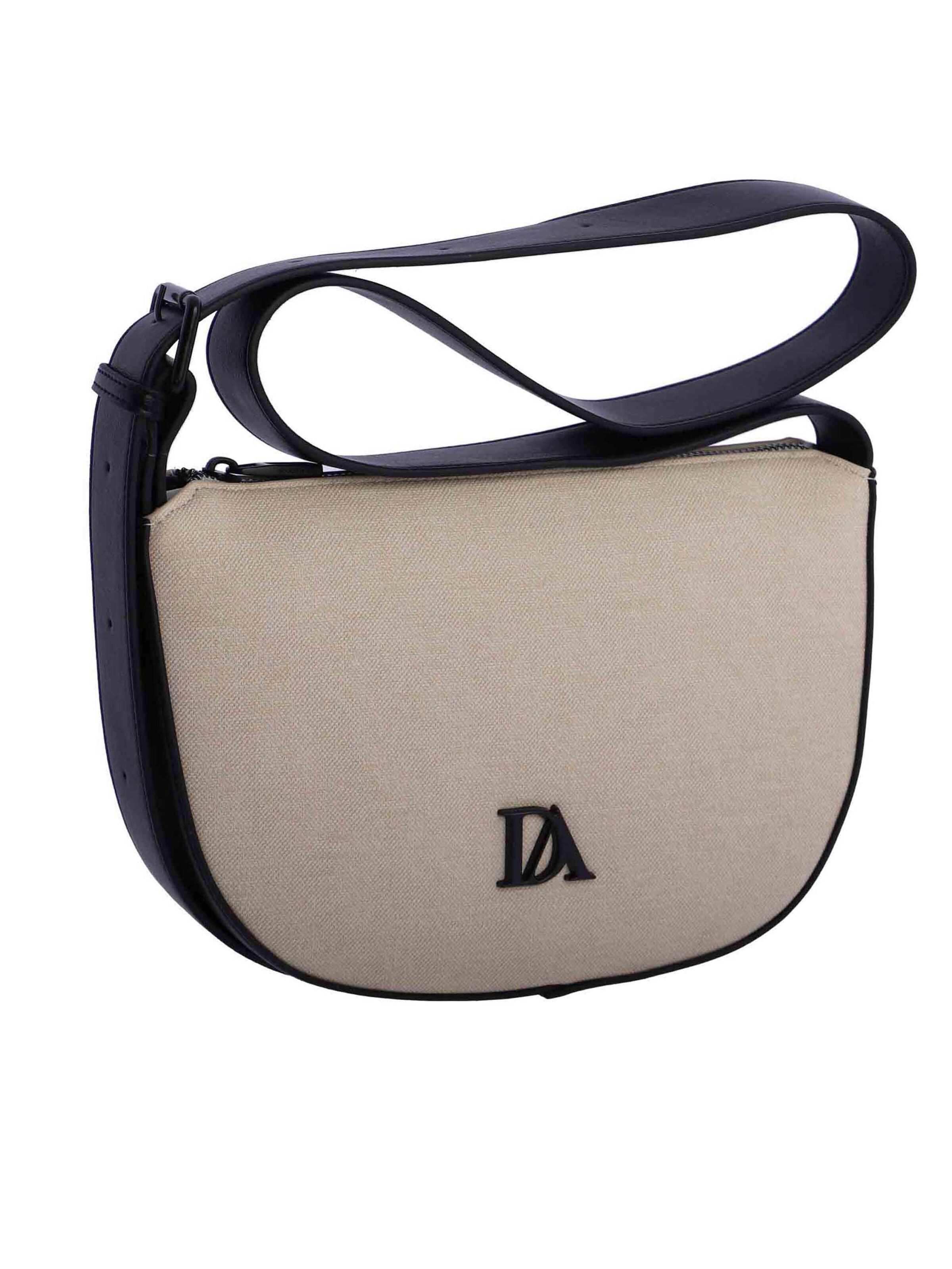 Don Algodon - Bolso de hombro 'Tropic' en negro