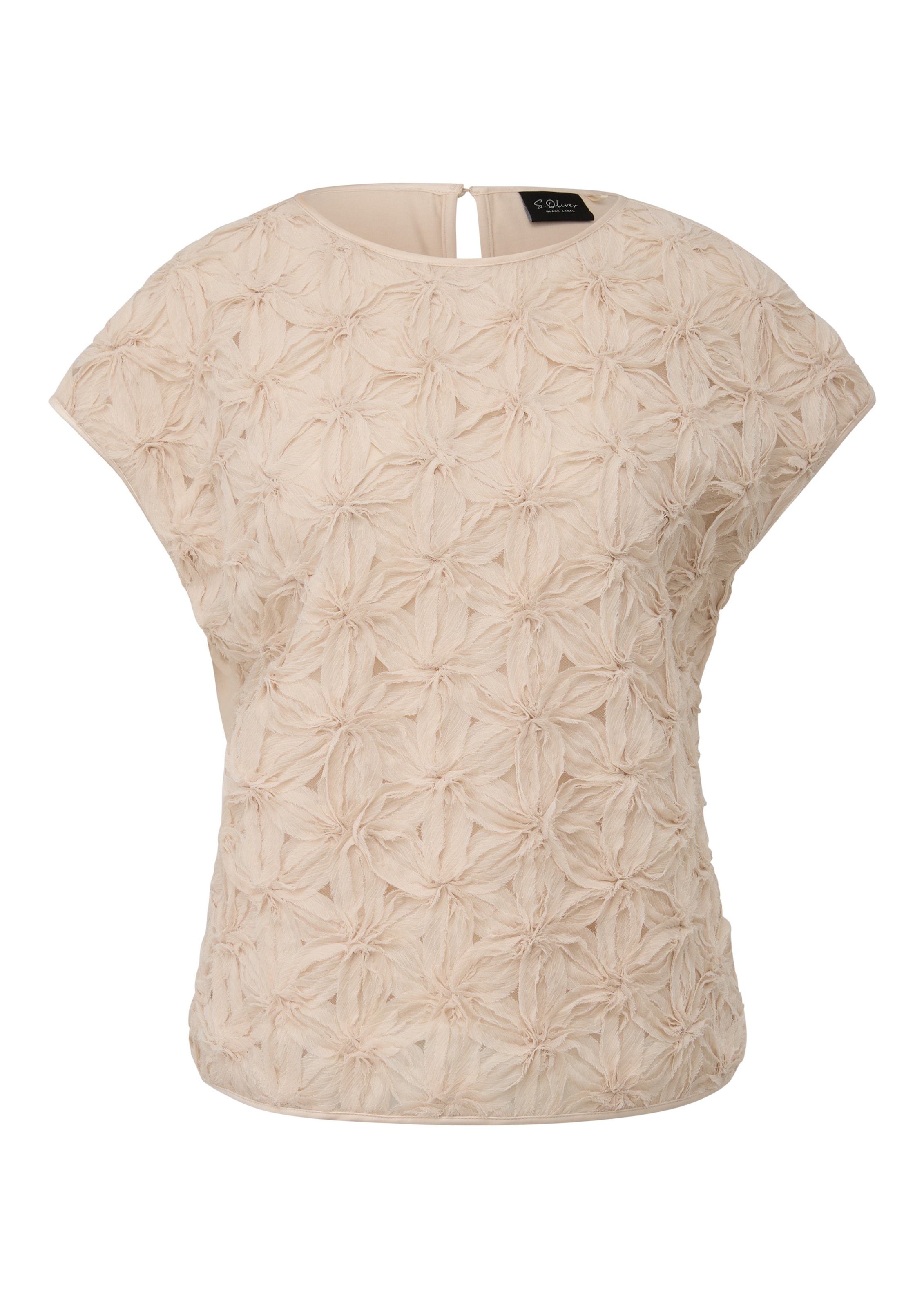 Chemisier s.Oliver en beige : devant