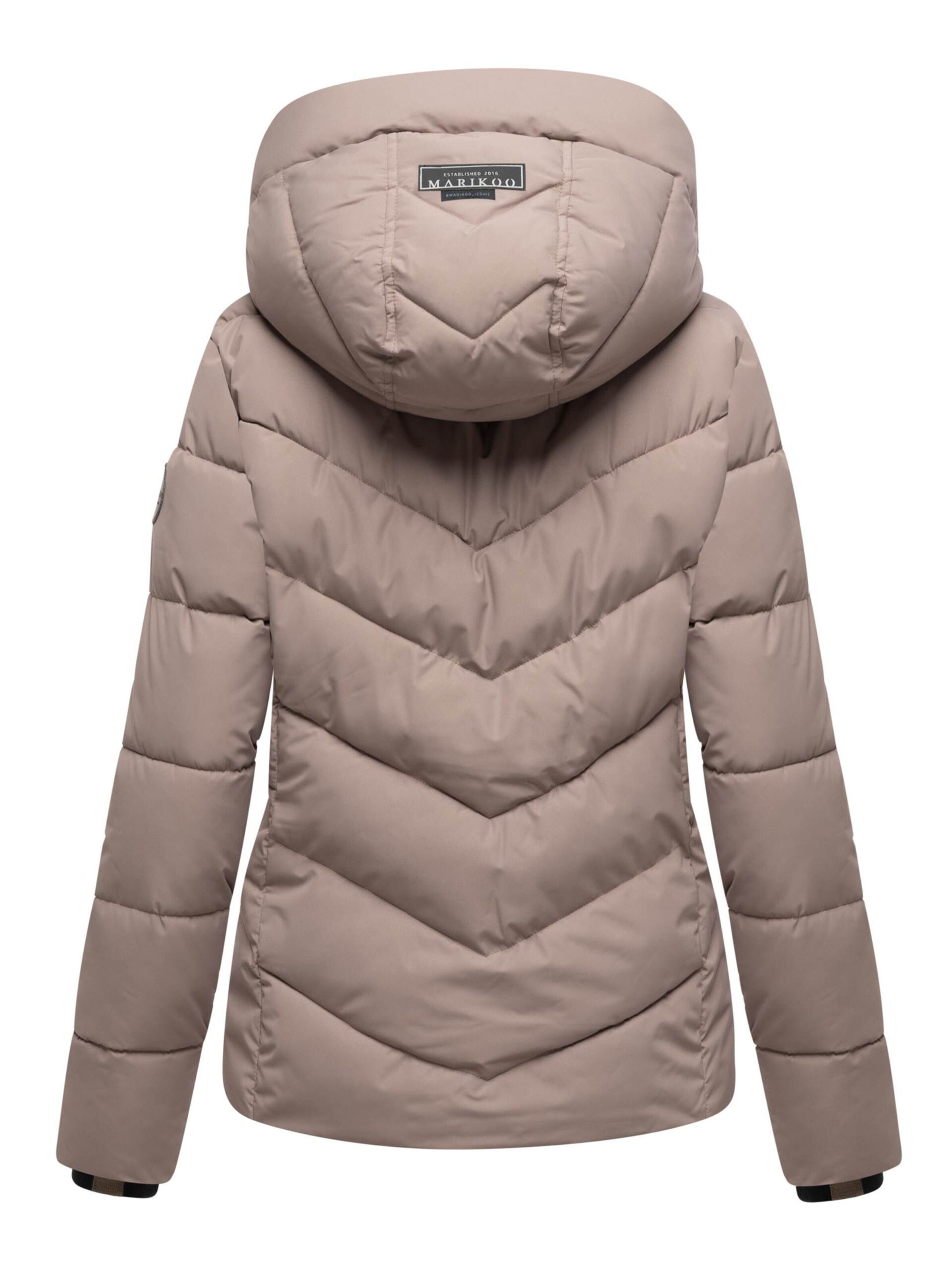 MARIKOO Winter jacket 'Sahnemausii' in Grey