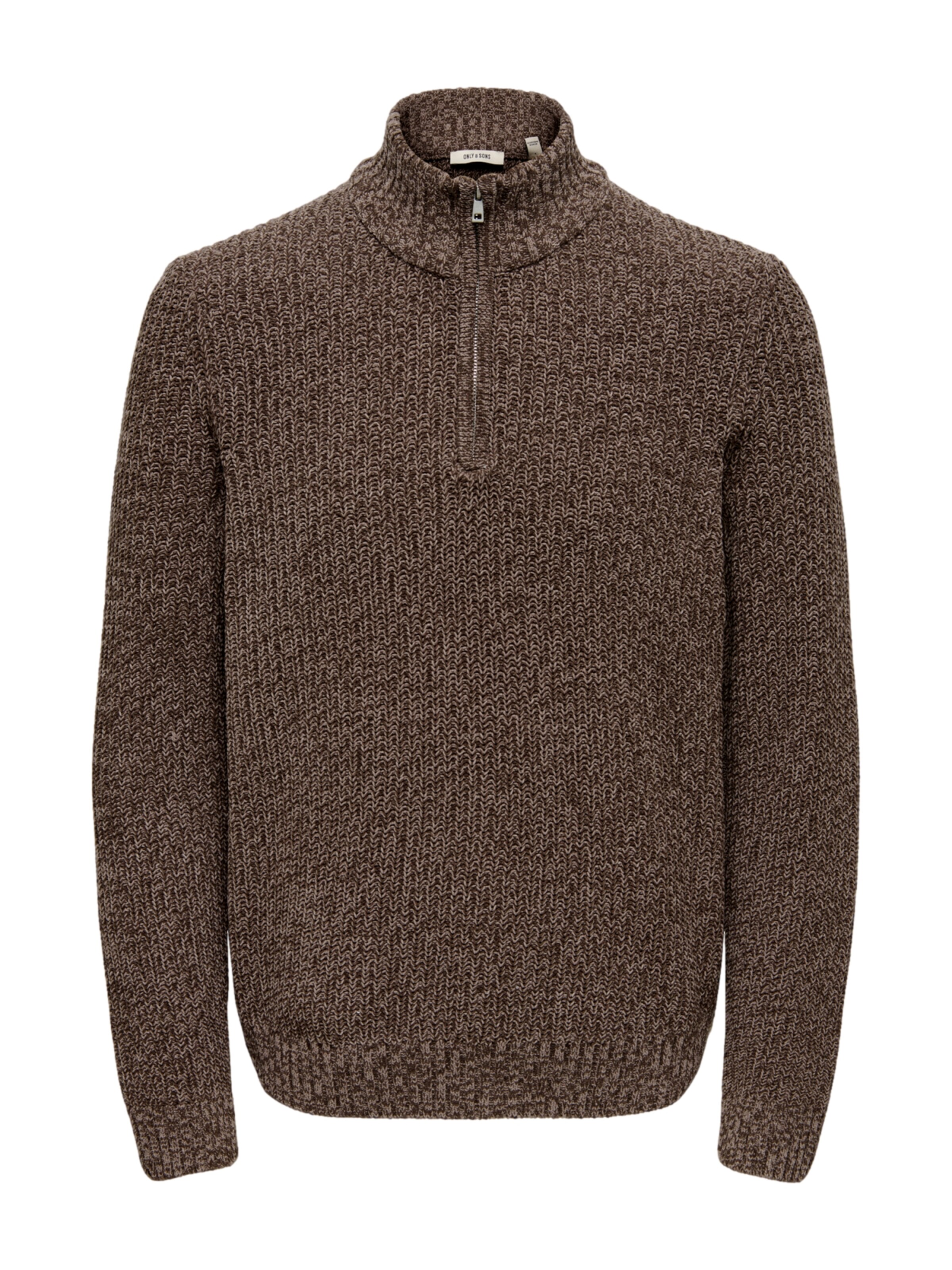 Only & Sons Sweater 'ONSJOIN' in Brown: front