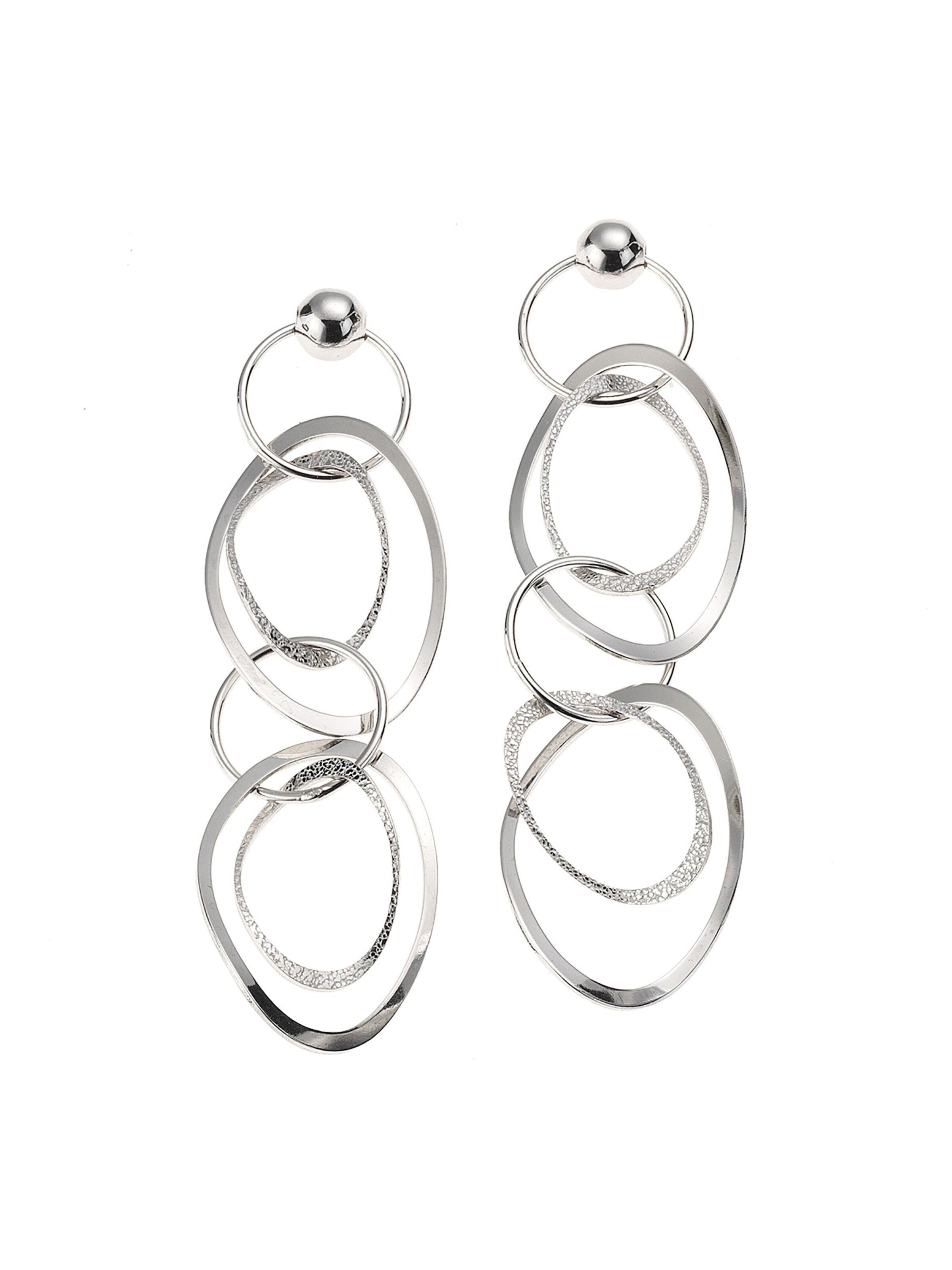 Zeeme Earrings in White, Item view