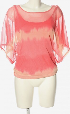 INC International Concepts Clothing Transparenz-Bluse in M in Pink: front