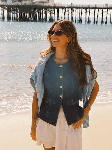 noar studios - Regular Calças em azul