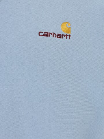 mėlyna Carhartt WIP Megztinis be užsegimo 'American Script'